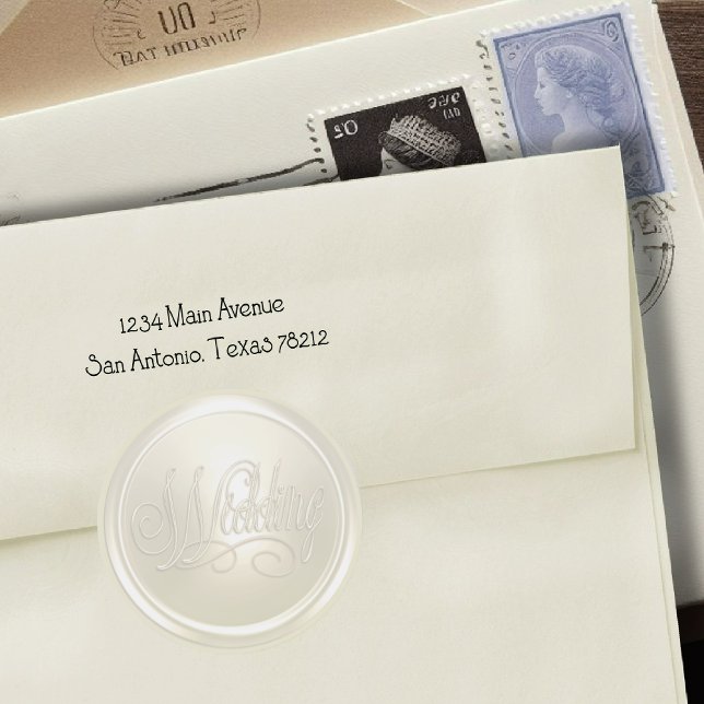 Adesivo Pearl Ivory Envelope Seal (Criador carregado)