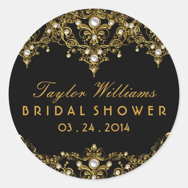 Adesivo Pearl Vintage - Chá de panela (Frente)