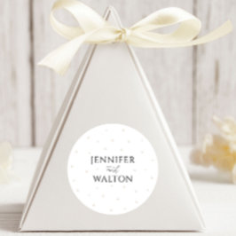 Adesivo Pearls Brancos Vinheta Redonda