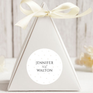 Adesivo Pearls Brancos Vinheta Redonda