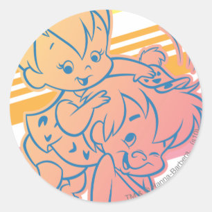 Adesivo PEBBLES™ Bam Bam em crescimento