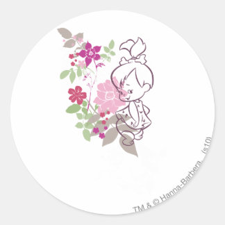 Adesivo PEBBLES™ Uma Cutie Nas Flores