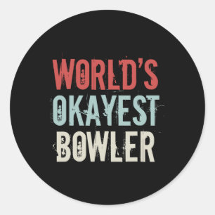 Adesivo Peça de Boliche da Tripulação do Okayer Bowler