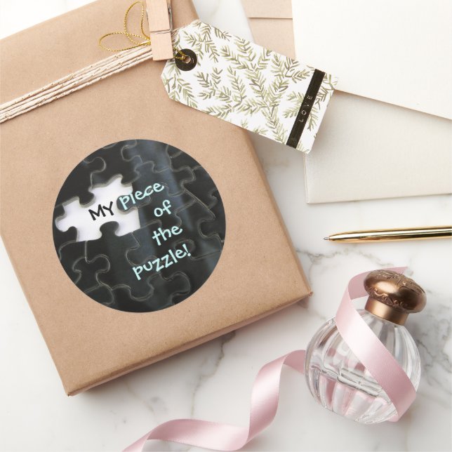 Adesivo Peça de Quebra-cabeça ausente (Presentear)