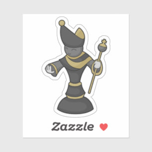 Adesivo Peça de xadrez Funcionarios Bishop Chess