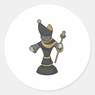 Adesivo Peça de xadrez Funcionarios Bishop Chess