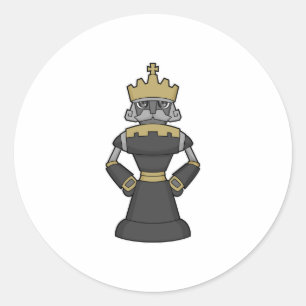 Adesivo Peça de xadrez King Crown Chess