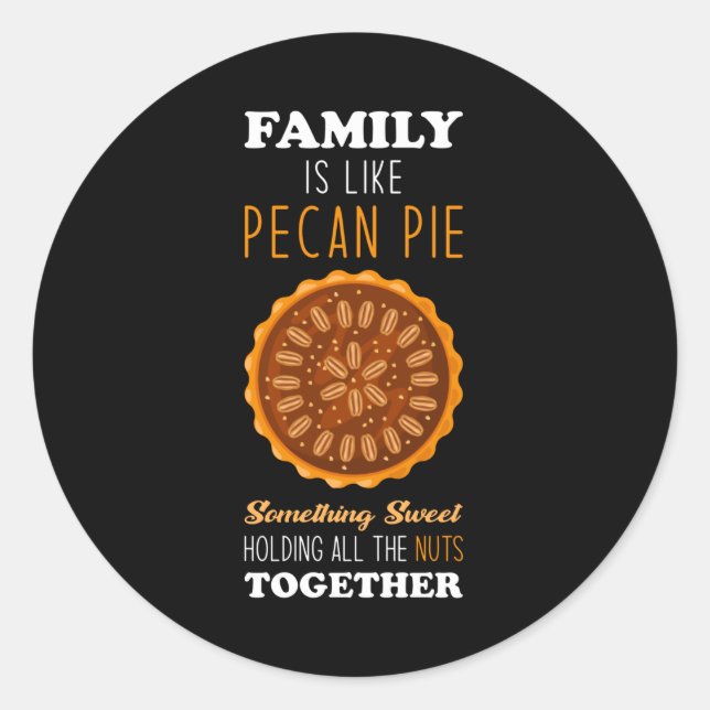 Adesivo Pecan Pie inspiration Family Cote (Frente)