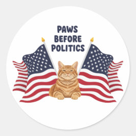Adesivo Peças Antes da Política - Picante de Gato Patrióti