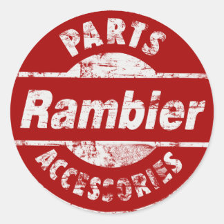 ADESIVO PEÇAS DE RAMBLER DISTRESSADAS