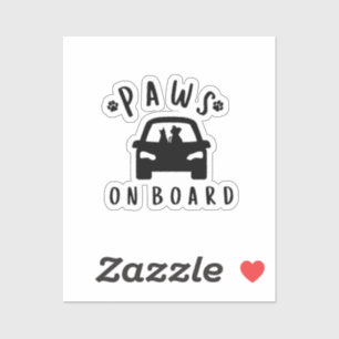 Adesivo Peças no Conselho com o carro de pasto