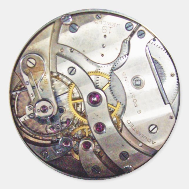 Adesivo Peças para movimentação a vapor (Frente)