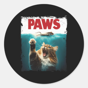 Adesivo Peças Paródia Gato Rato Humorístico Perseguindo Ra