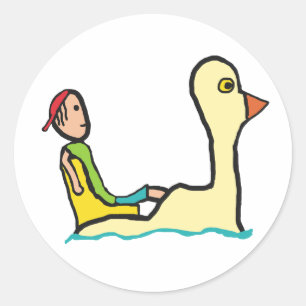 Adesivo Pedalo Tourist Paddle Boat