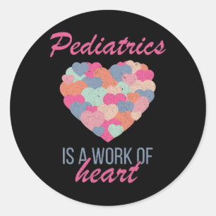 Adesivo Pediatria É Uma Obra De Pedia Dia de os namorados 