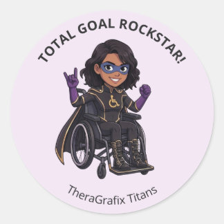 Adesivo Pediatric Therapy Superhero Reward Sticker