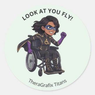 Adesivo Pediatric Therapy Superhero Reward Sticker
