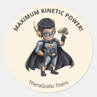 Adesivo Pediatric Therapy Superhero Reward Sticker