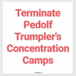 Adesivo Pedolf Trumpler Campos Ilegais Hankamer Artjunkhau