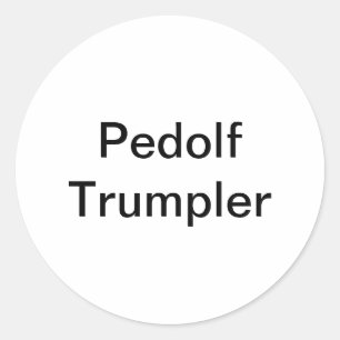 Adesivo Pedolf Trumpler Hankamer Artjunkhaus Diversão Arte