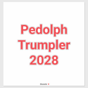 Adesivo Pedolph Trumpler 2028 Hankamer Artjunkhaus Históri