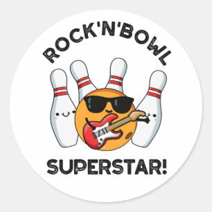 Adesivo Pedra De Boliches Engraçadas Superstar E Rock