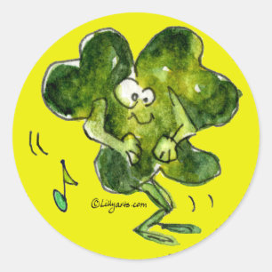 Adesivo Pedra irlandesa de Shamrock n Roll 07 Sticker