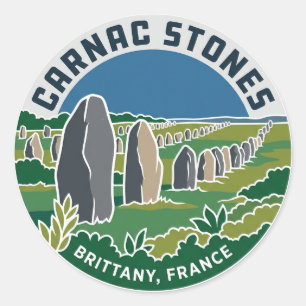 Adesivo Pedras de Carnac França
