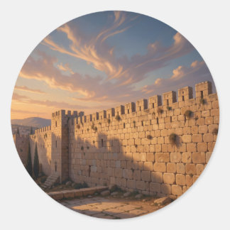 Adesivo Pedras de Jerusalém – Arte Clássica da Muralha de