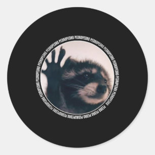 Adesivo Pedro Funny Raccoon Dancing Meme