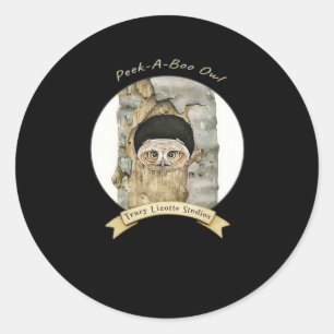 Adesivo Peekaboo Meme Design Para Halloween