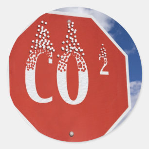 Adesivo Pegada de carbono