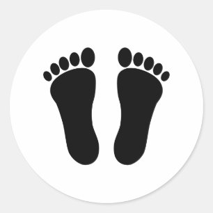 Adesivo Pegadas Esquerdas e Direitas