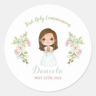 Adesivo Pegatina DANIELA Primera comunión