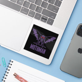 Adesivo Pegatina de vinilo con forma personalizada mothman