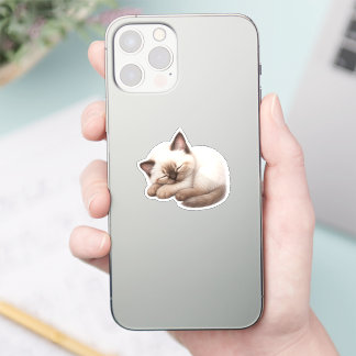 Adesivo Pegatina Gatito Kawaii Adorable