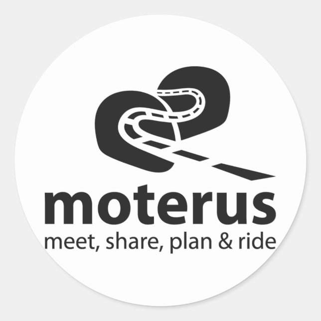 Adesivo Pegatina Moterus Light (Frente)