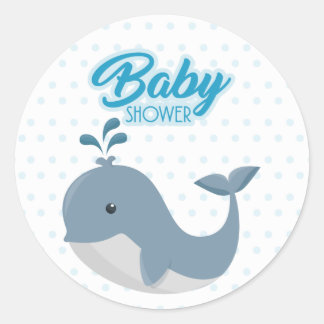 Adesivo Pegatina Redonda nice baby shower