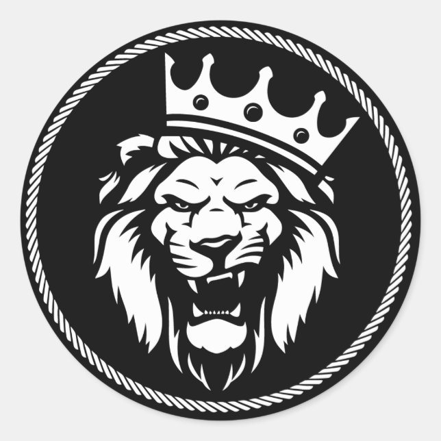 Adesivo Pegatina rey leon (Frente)