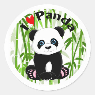 Adesivo Pegatinas o Stickers de Oso Panda