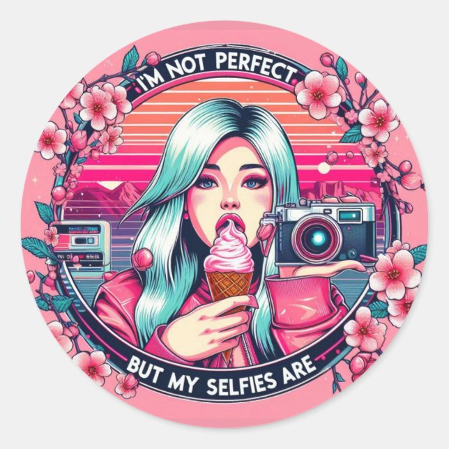 Adesivo Pegatinas para chicas audaces (Frente)