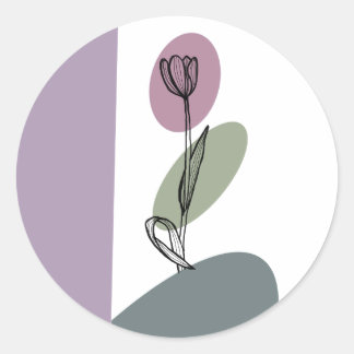 ADESIVO PEGATINAS TULIPÁN 