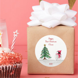 Adesivo Peggy Penguin 1rua personalizado