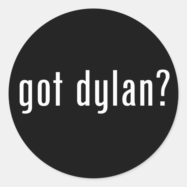 Adesivo pegou o Dylan? (Frente)