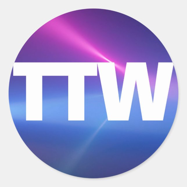 Adesivo Pegue Os W Stickers (Frente)