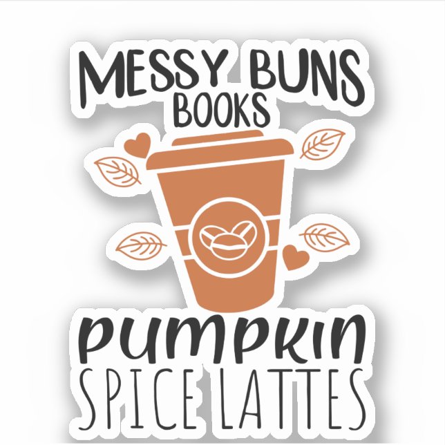 Adesivo Peitos Mensageiros, Livros, Travas de Pumpkin Spic (Frente)