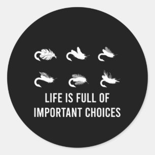 Adesivo Peixe-anzol pescador-anjo Presente Pescador