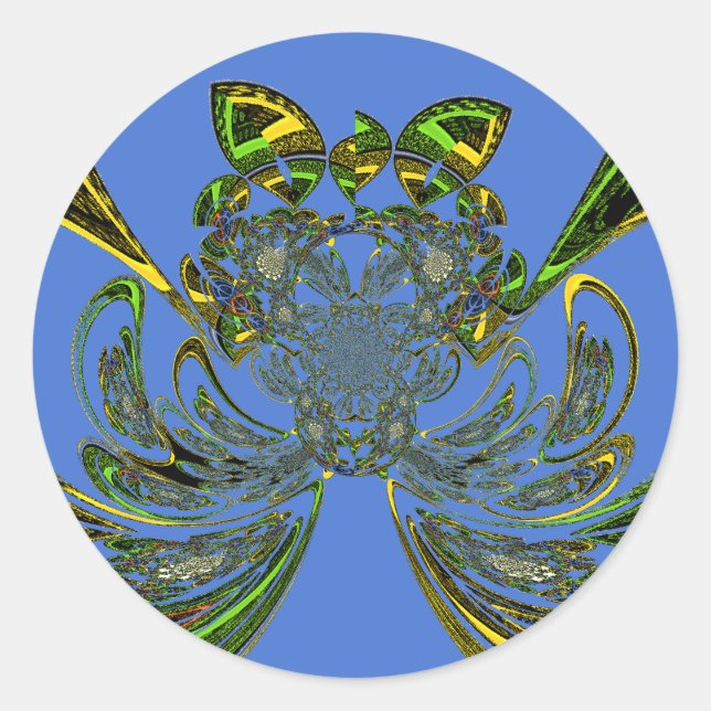 Adesivo Peixe de penas (Frente)