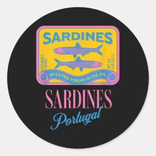 Adesivo Peixe Em Lata Sardinha Em Lata Peixe Em Lata Portu