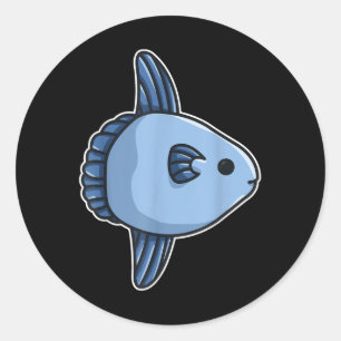 Adesivo Peixe-lua Oceano Peixe-lua Comum Mola - Mola Mola 